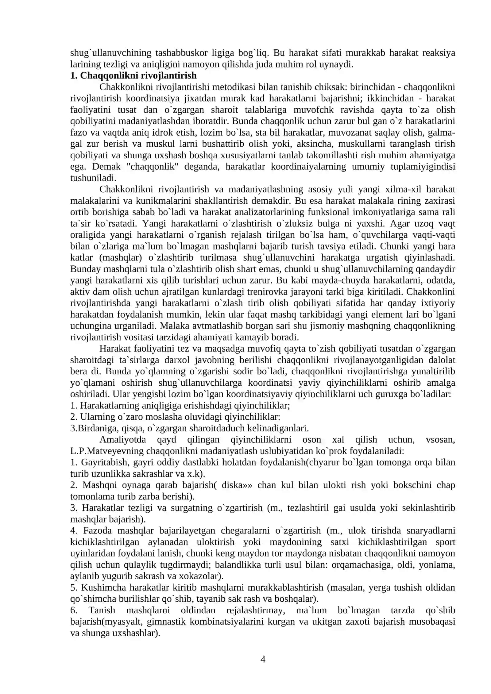 CHIDAMLILIK SIFATINI RIVOJLANTIRISH 4