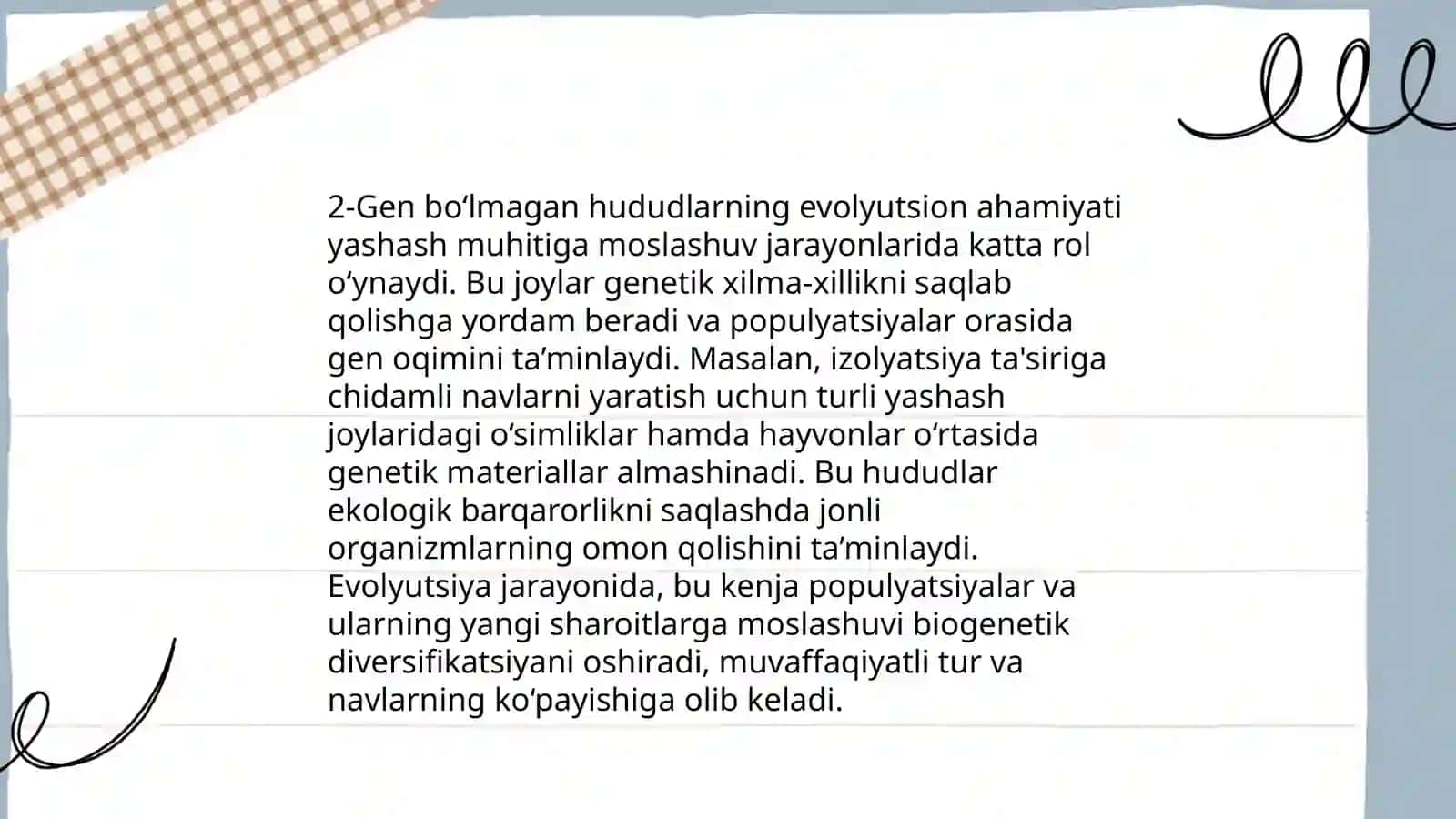 Genomning gen bo'lmagan uchastkalari va ularning tuzilishi 4