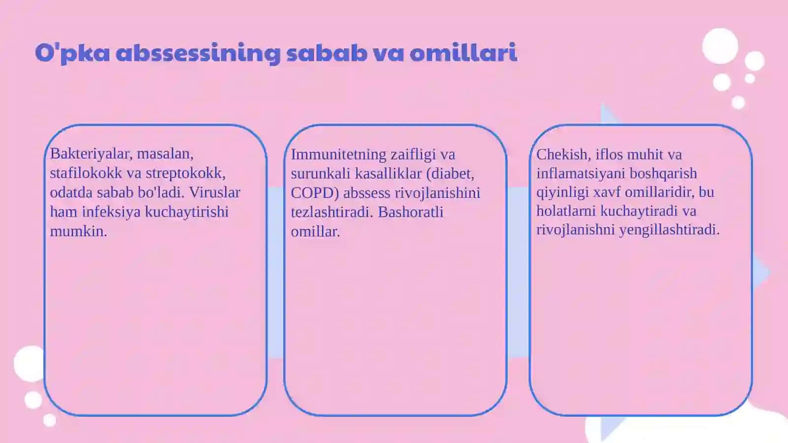 Öpka yiringli kasalliklari 4