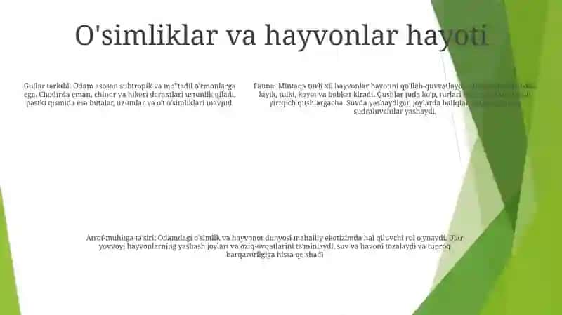 Odam Va Geografik Muhitga Tavsif Berish 4