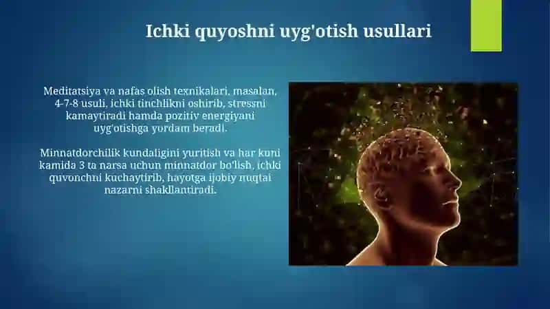 Ichki quyosh 4