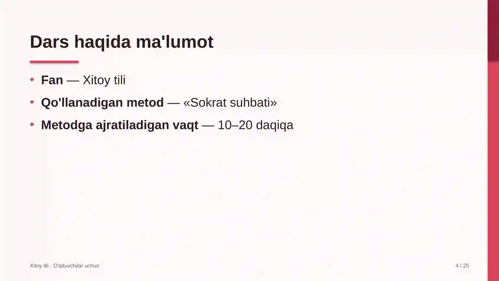 xitoy tili darslarida sokrat suhbati metodidan foydalanish 7869 4