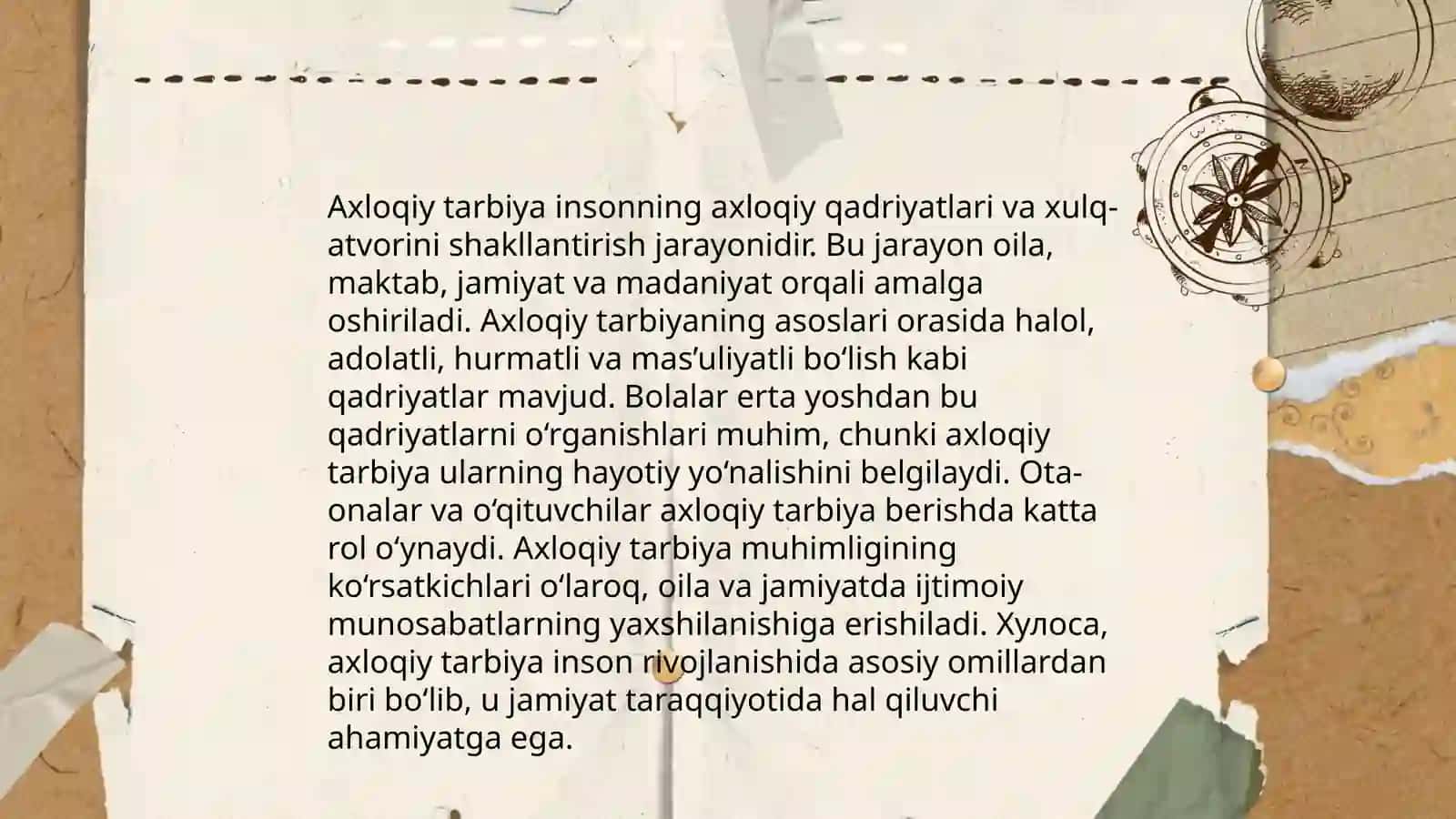 Ma'naviy tarbiya 4