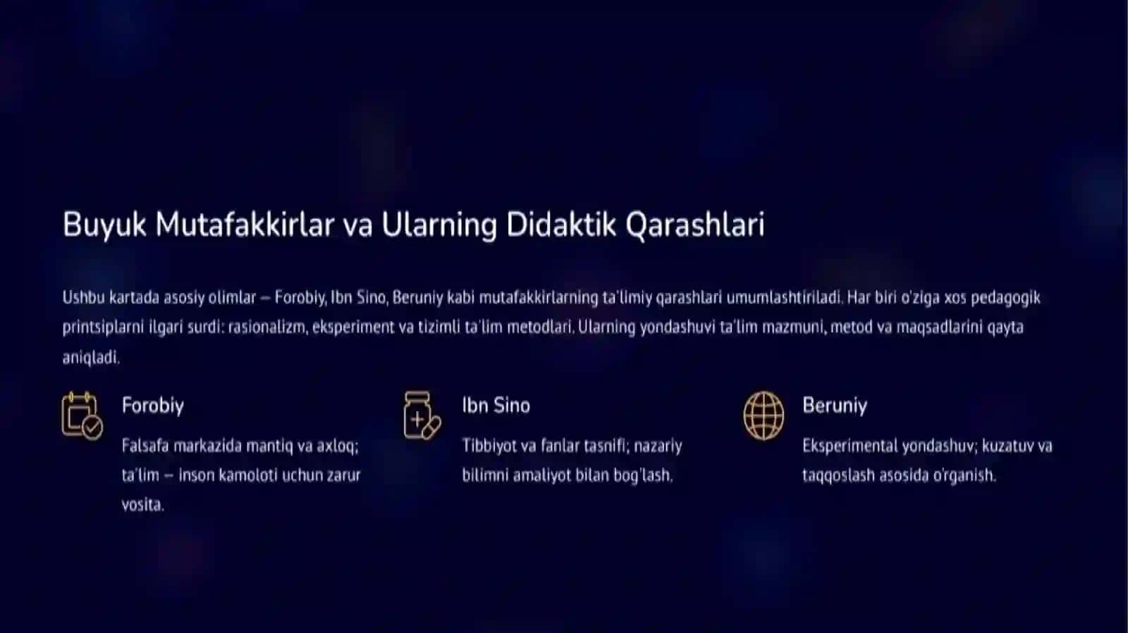 UMUMIY PEDAGOGIKA FANIDAN MUSTAQIL TA'LIMI 4
