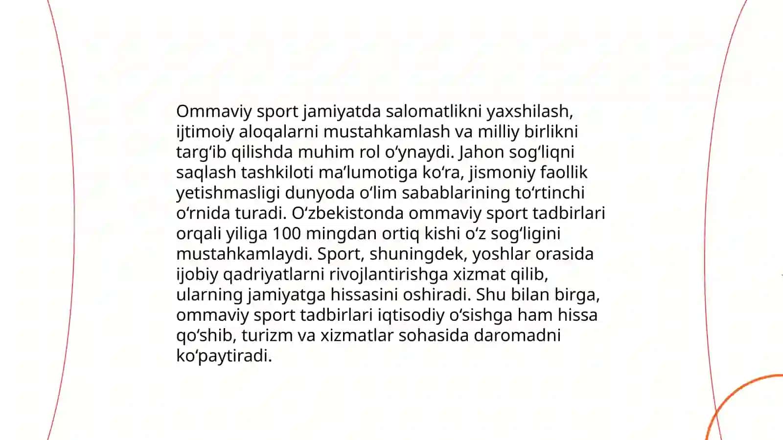 Jismoniy tarbiya va sportning sog'liqqa ta'siri 4