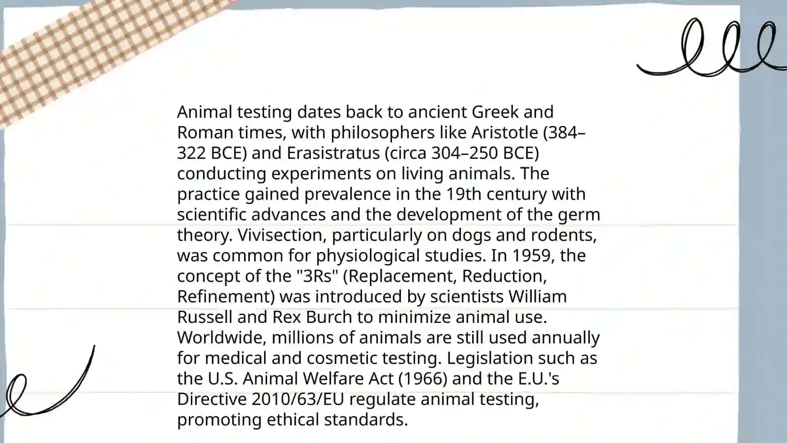 Ethical Considerations in Animal Experimentation 4