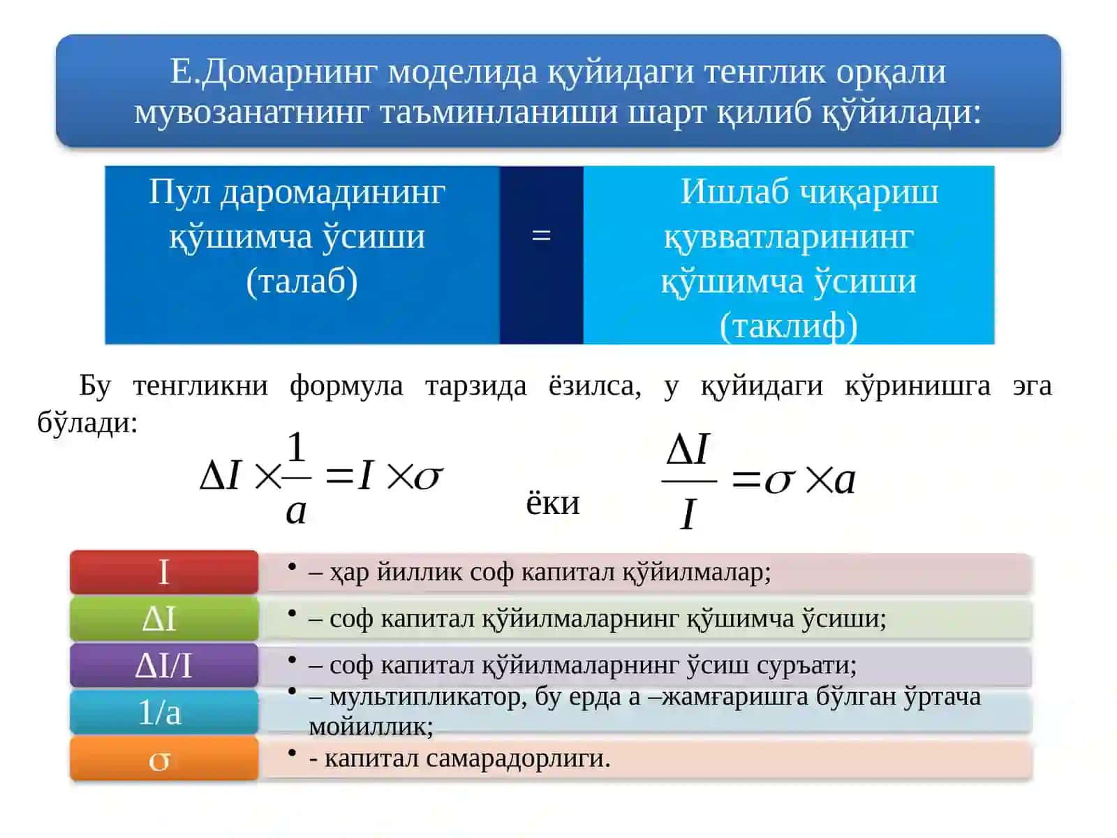 Инвестиция товарлари 4
