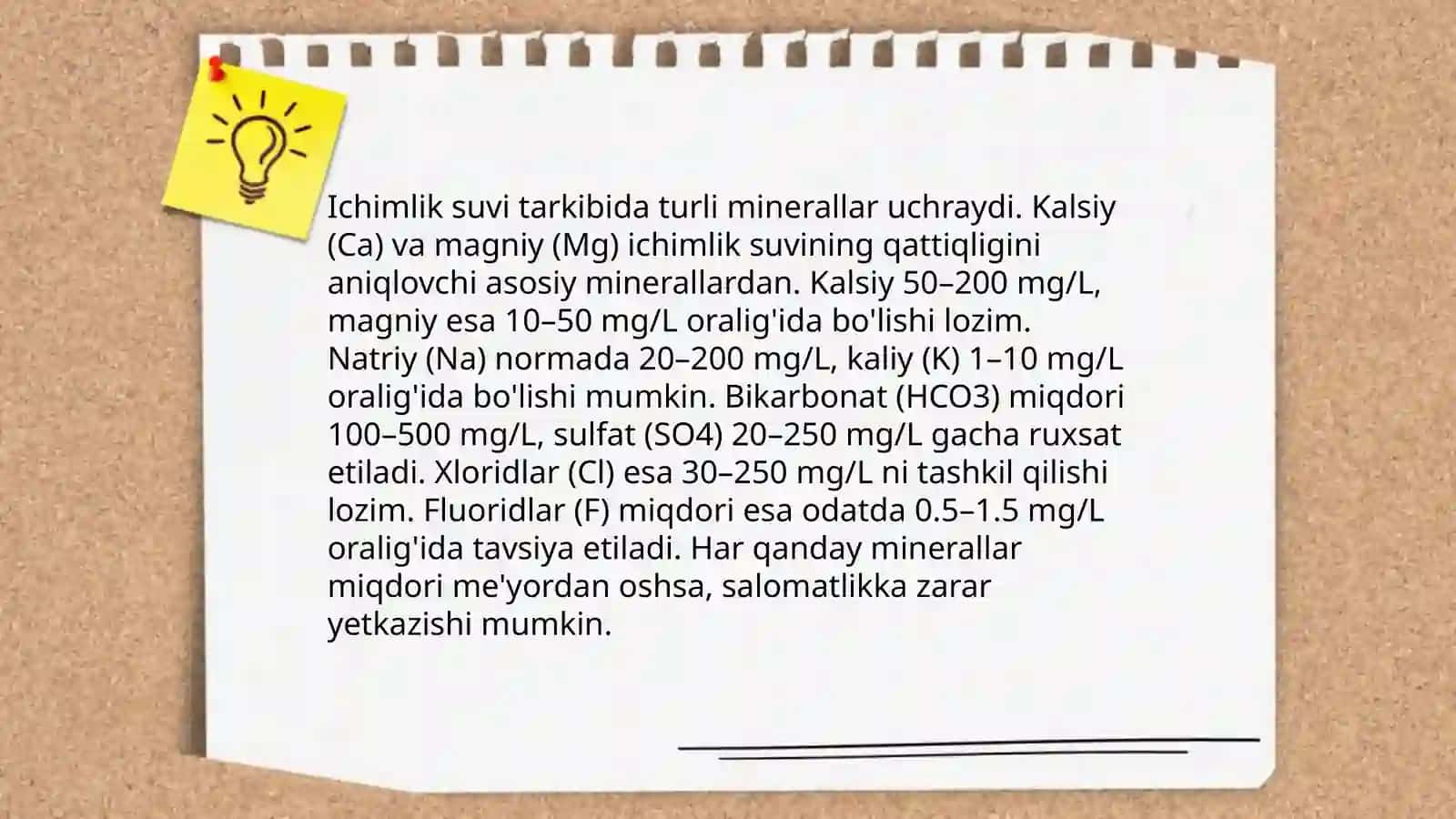 Tabiy suvlar va ularning xarakteristikasi 4