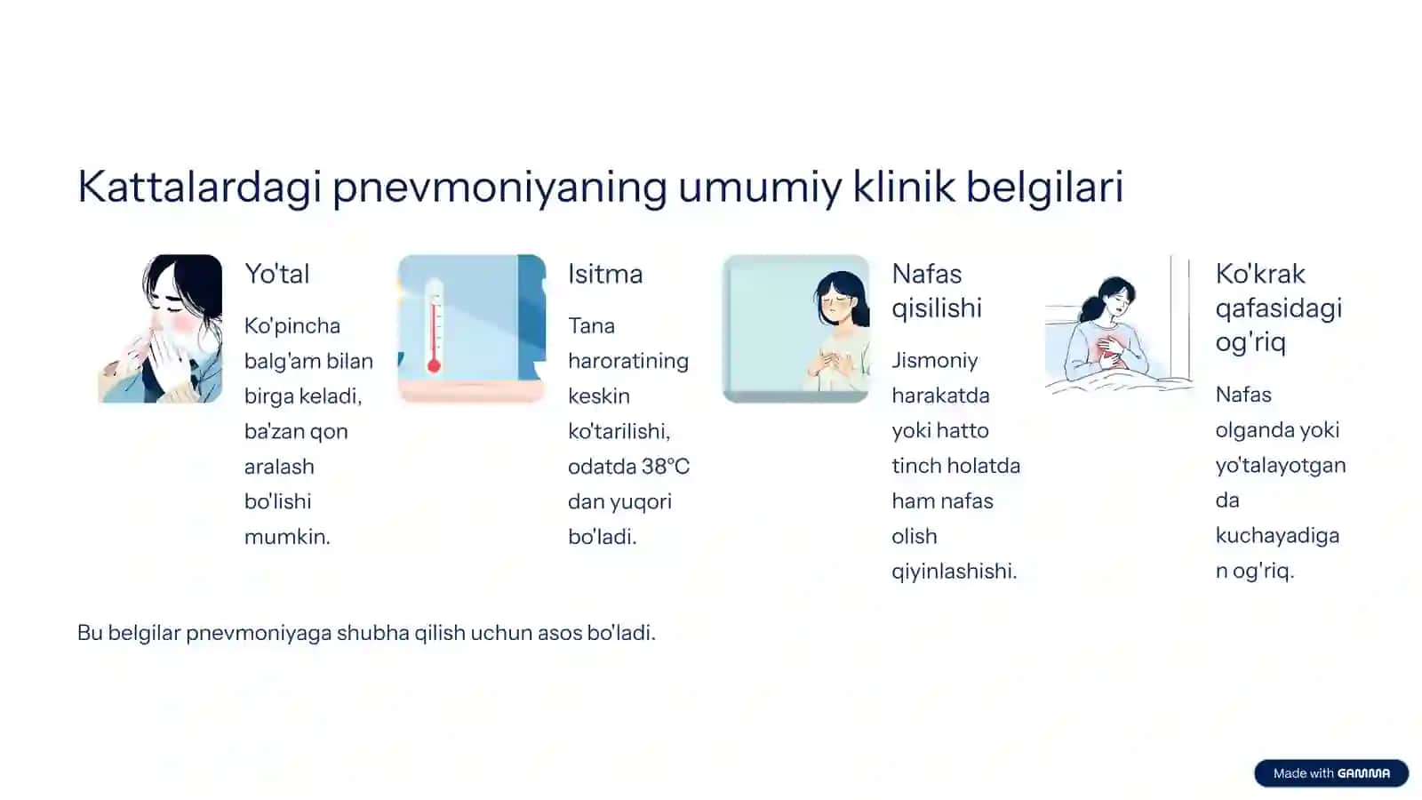 Keksalarda Pinevmoniya kassaligi va uning simptopatologik kreterialari 4