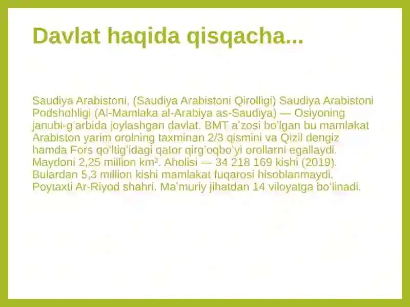 Saudiya Arabistoni 4
