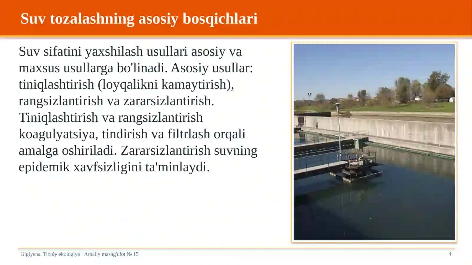 Suv sifatini yaxshilashning zamonaviy usullari 4