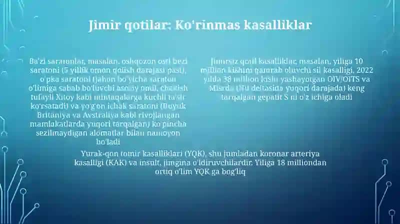Ko'zgako'rinmas xatarlar 4