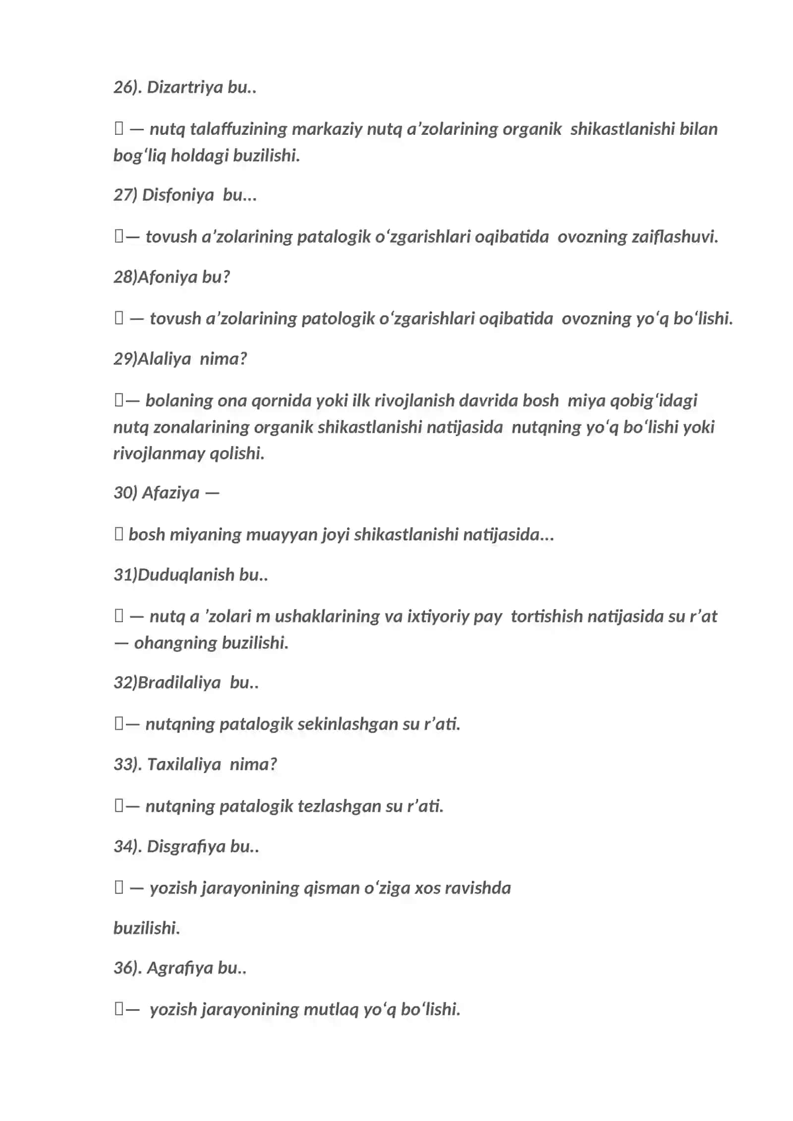 LOGOPEDIYA.QOLLANMA. MUKAMMAL DARAJADA O’ZLASHTIRING! 1-QISM 4