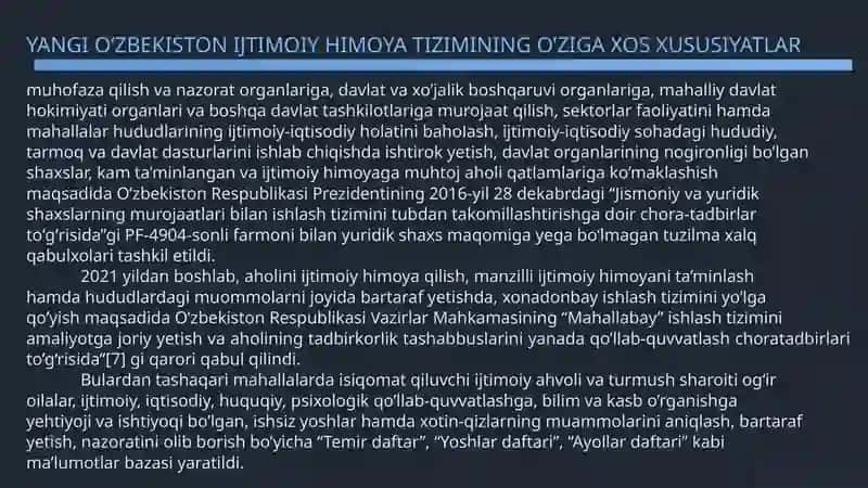 Ijtimoiy himoya tizimining ijtimoiy xavfsizlikdagi roli va tahliliy yondashuvlar 4