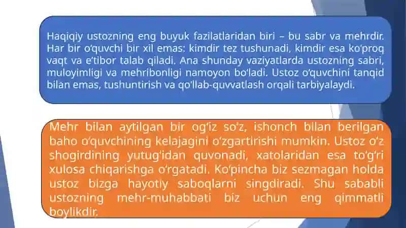 Ustozim – hayotim chirog’i 4