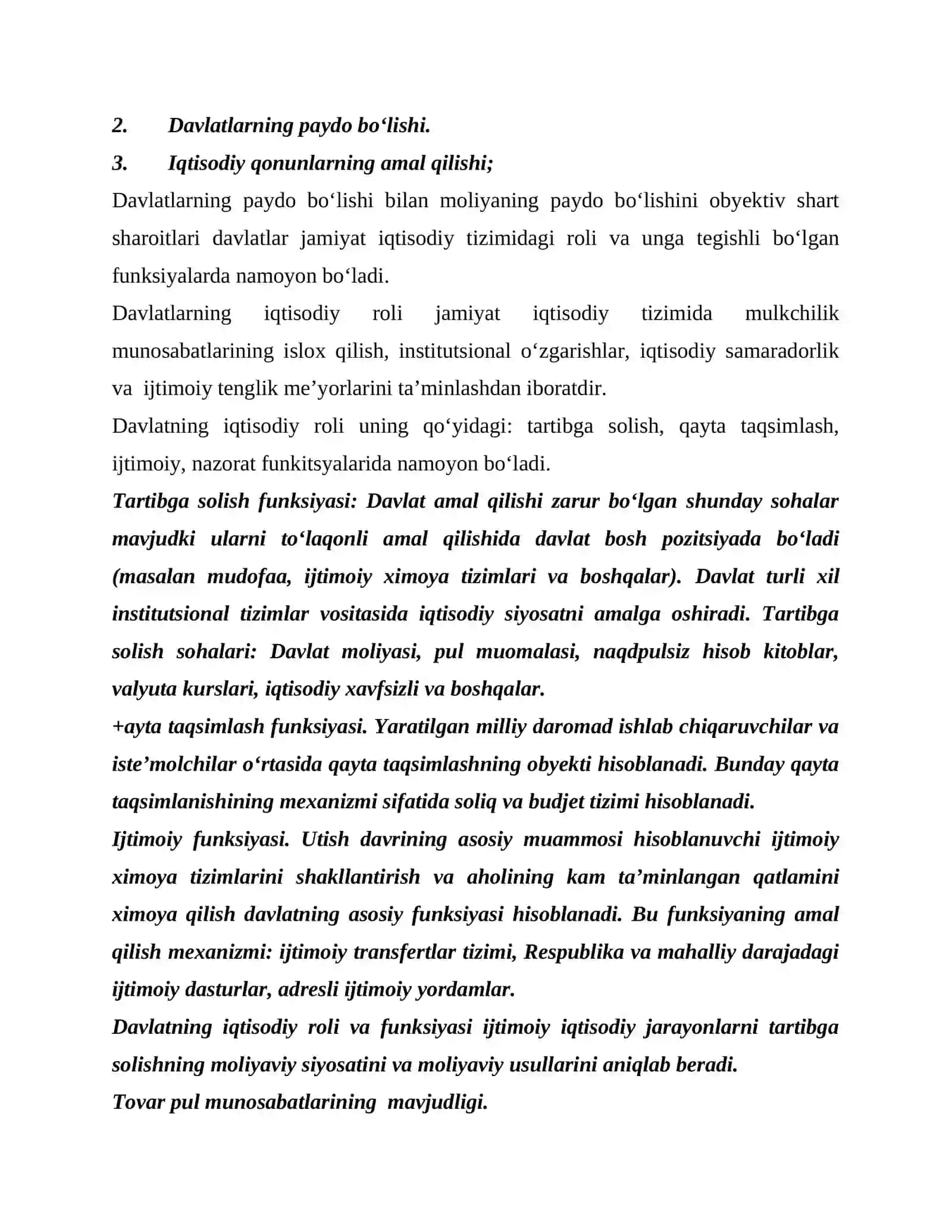 Moliya va moliya tizimi 4