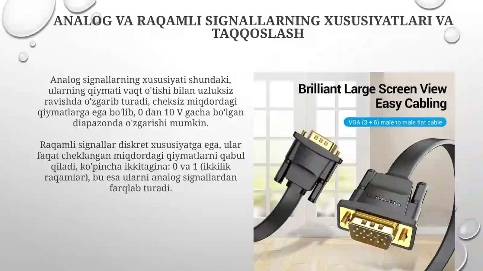 Analog va raqamli signallar 4
