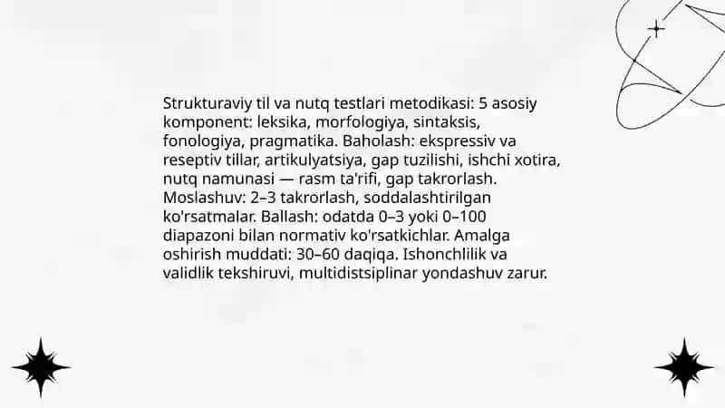 Aqli zaif bolalarning taffakkur va nutqini tekshirish metodikalari 4