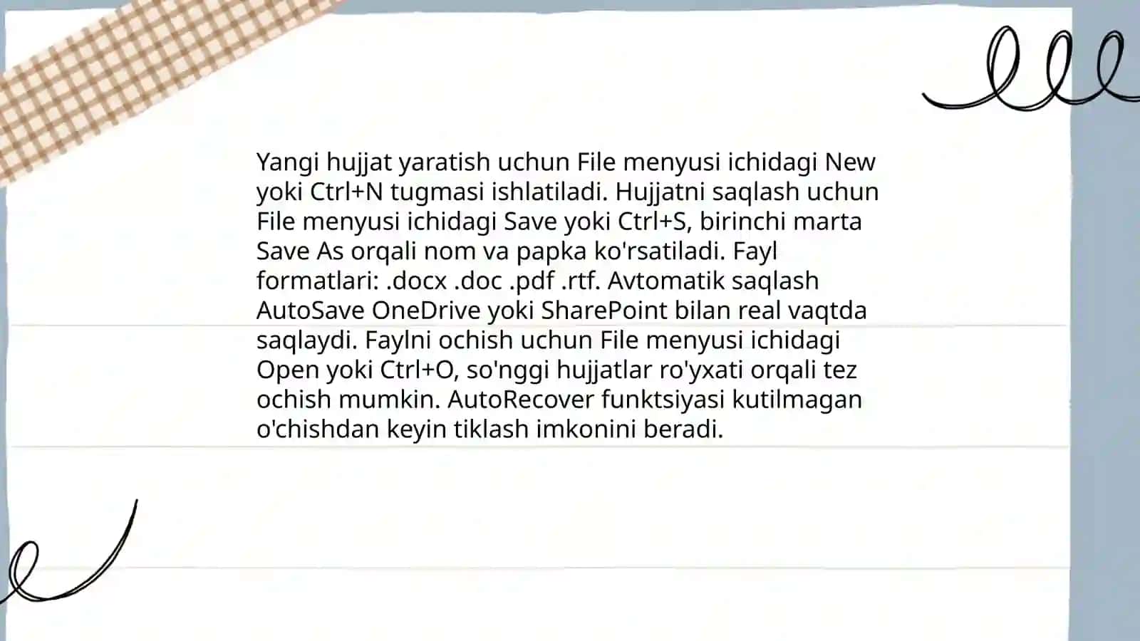 Microsoft Word 4
