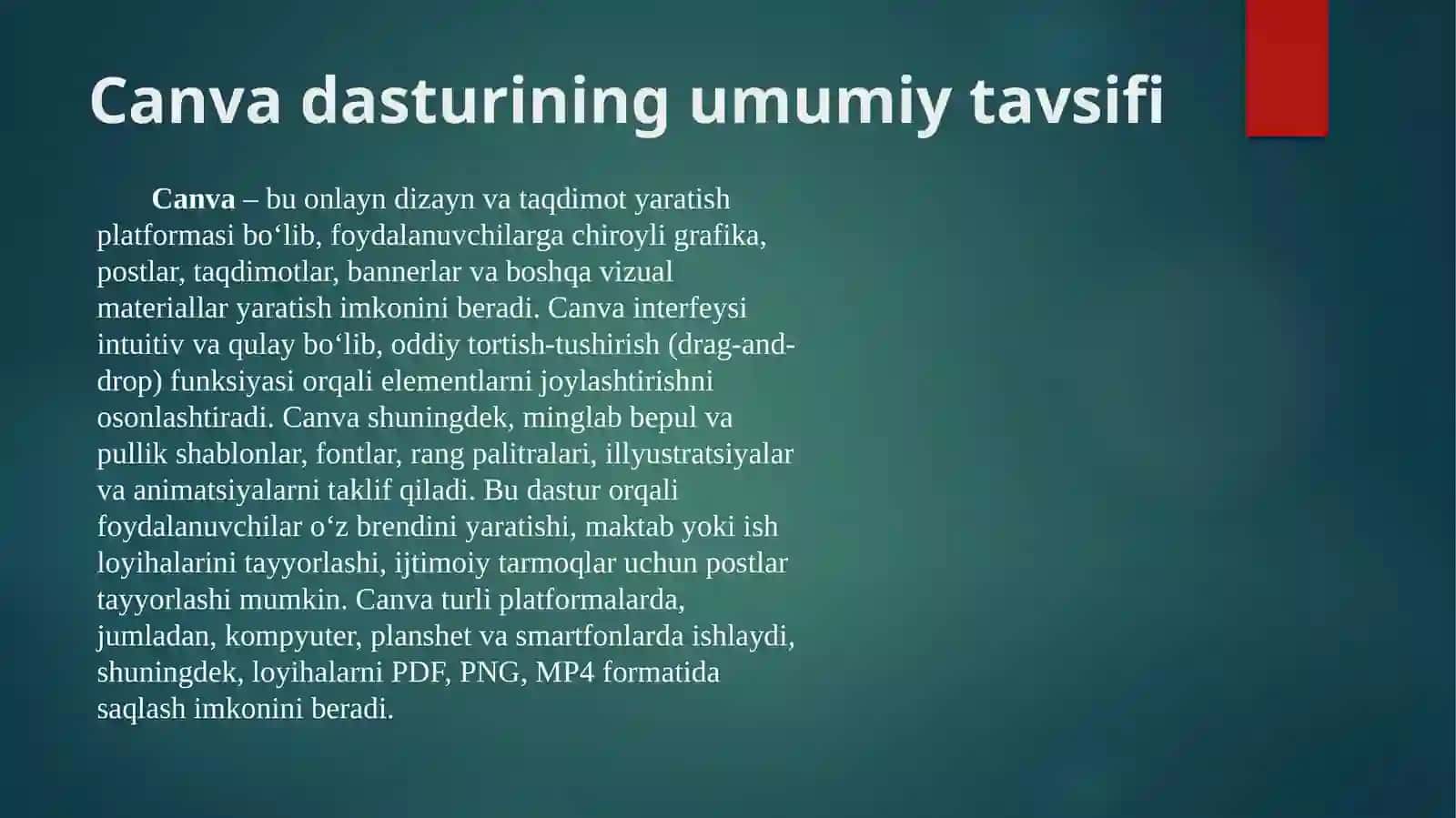 TaqdimotYaratishDasturidaIshlash 4
