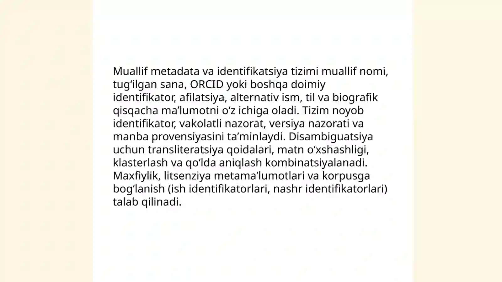 Mualliflik korpusi ustida ishlash 4