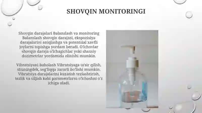 Ish Joylarida Shovqin Va Tebranishni Tekshirish Va Gigiyenik Baholash 4