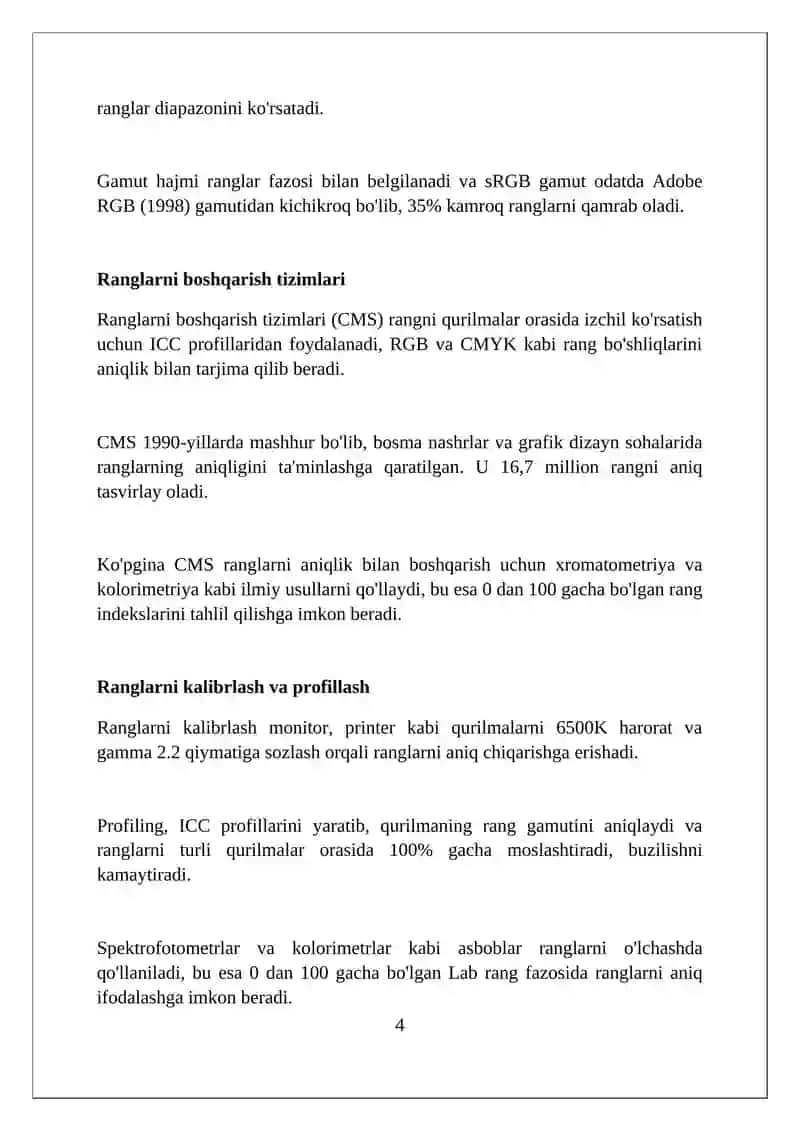Matrisani ranglari 4