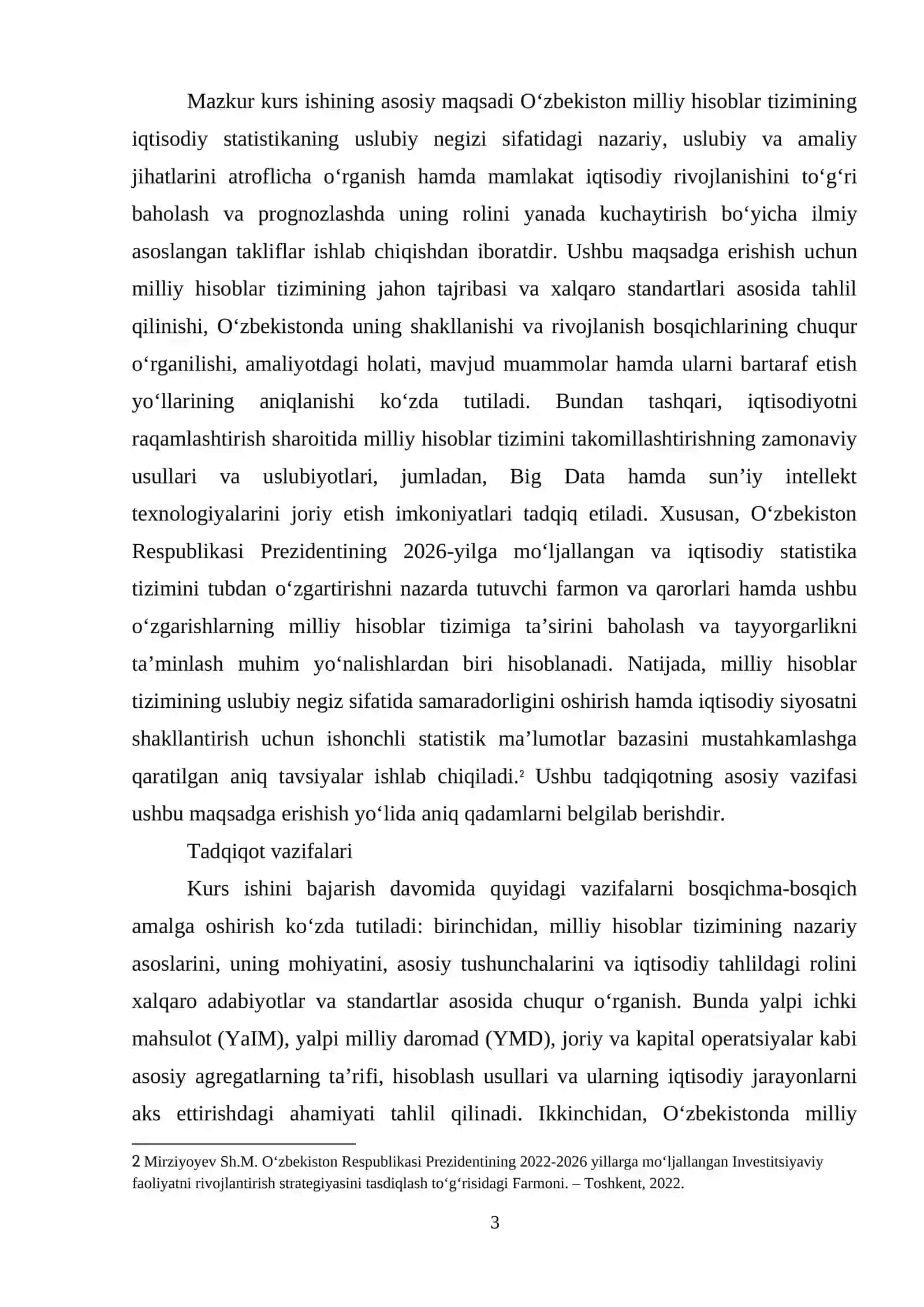 OʻZBEKISTON MILLIY HISOBLAR TIZIMI — IQTISODIY STATISTIKANING USLUBIY NEGIZI 4