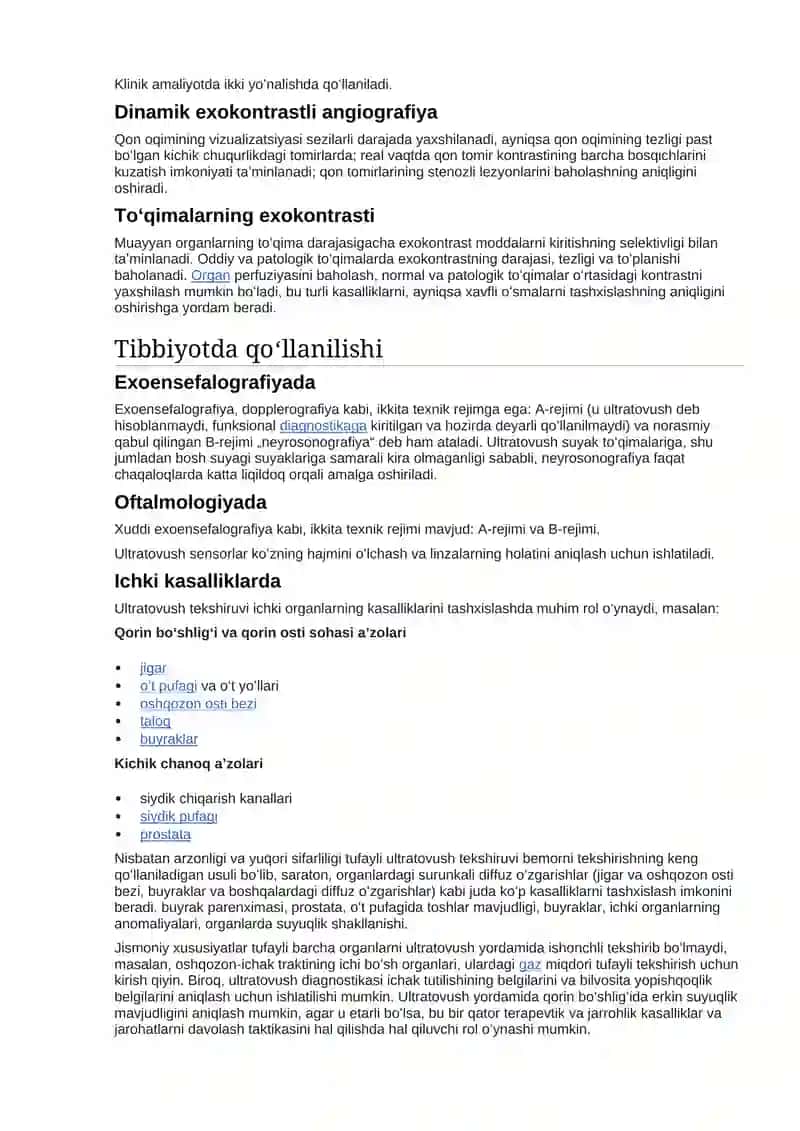 Ultratovush tekshiruvi (UTT) 4