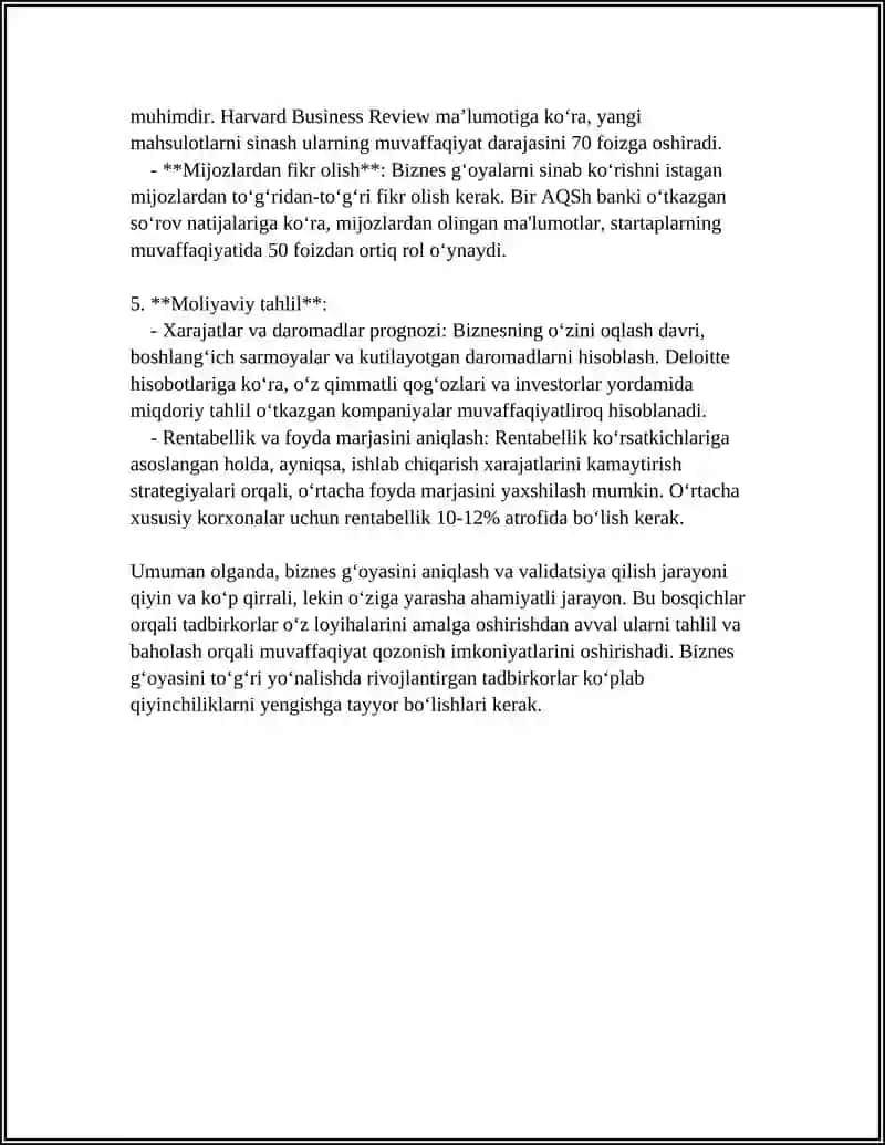 BIZNESNI BOSHLASH 4