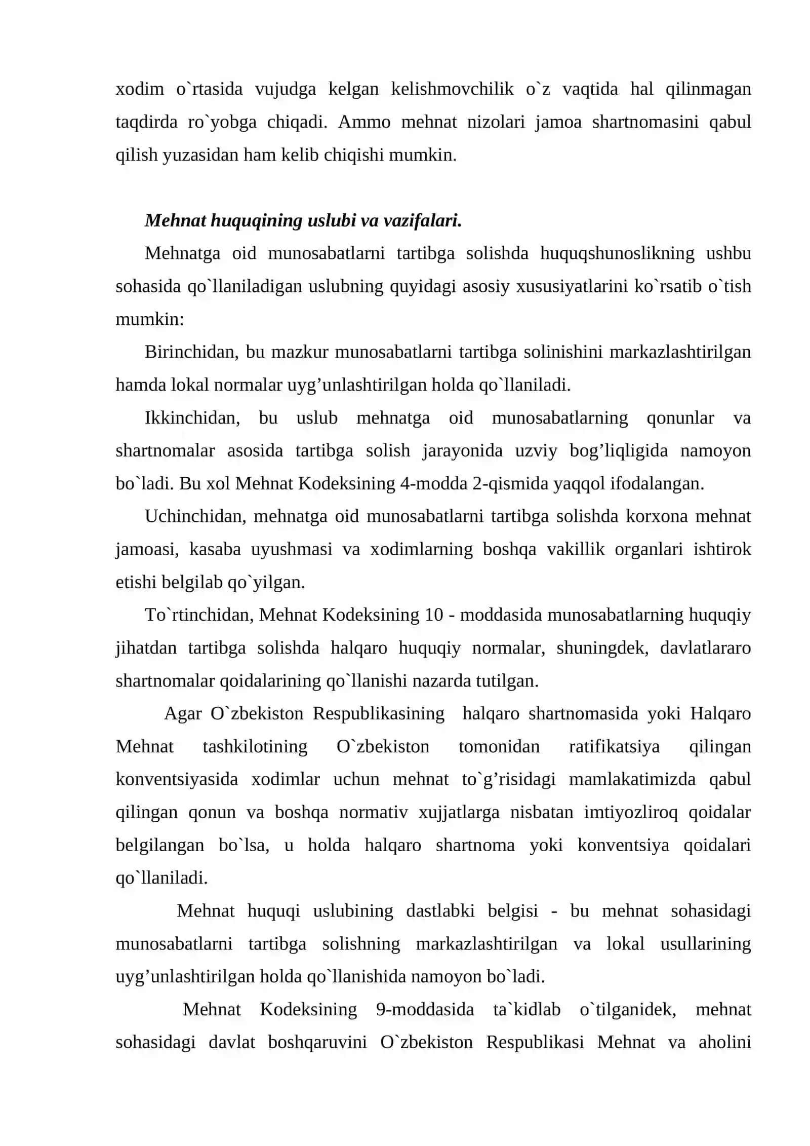 Mehnat huquqi tushunchasi 4