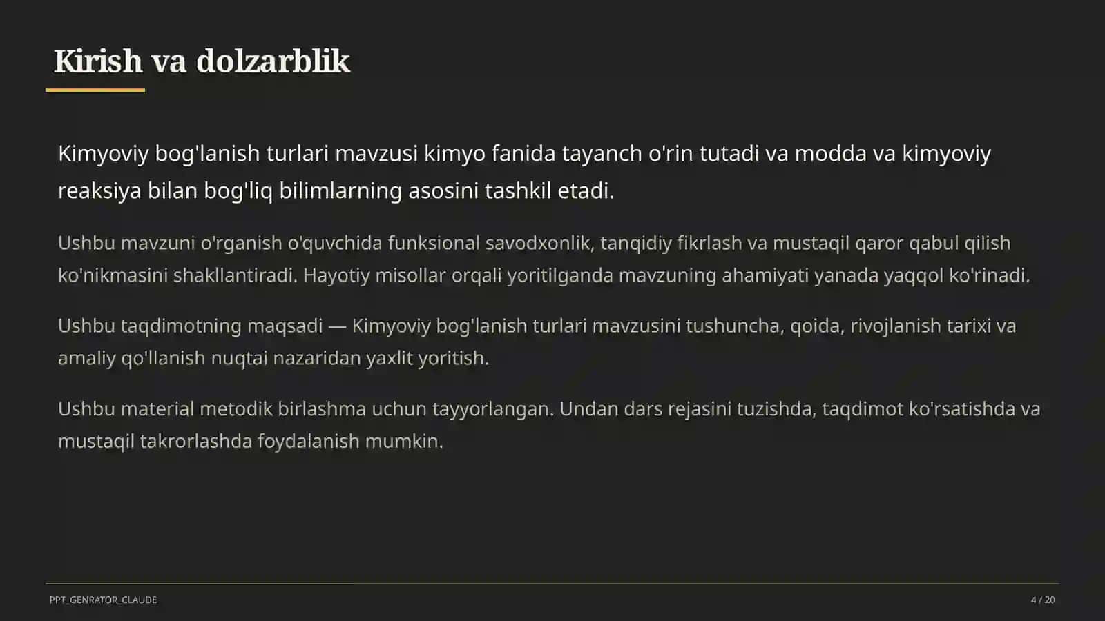 Kimyoviy bog'lanish turlari (8-sinf) 4