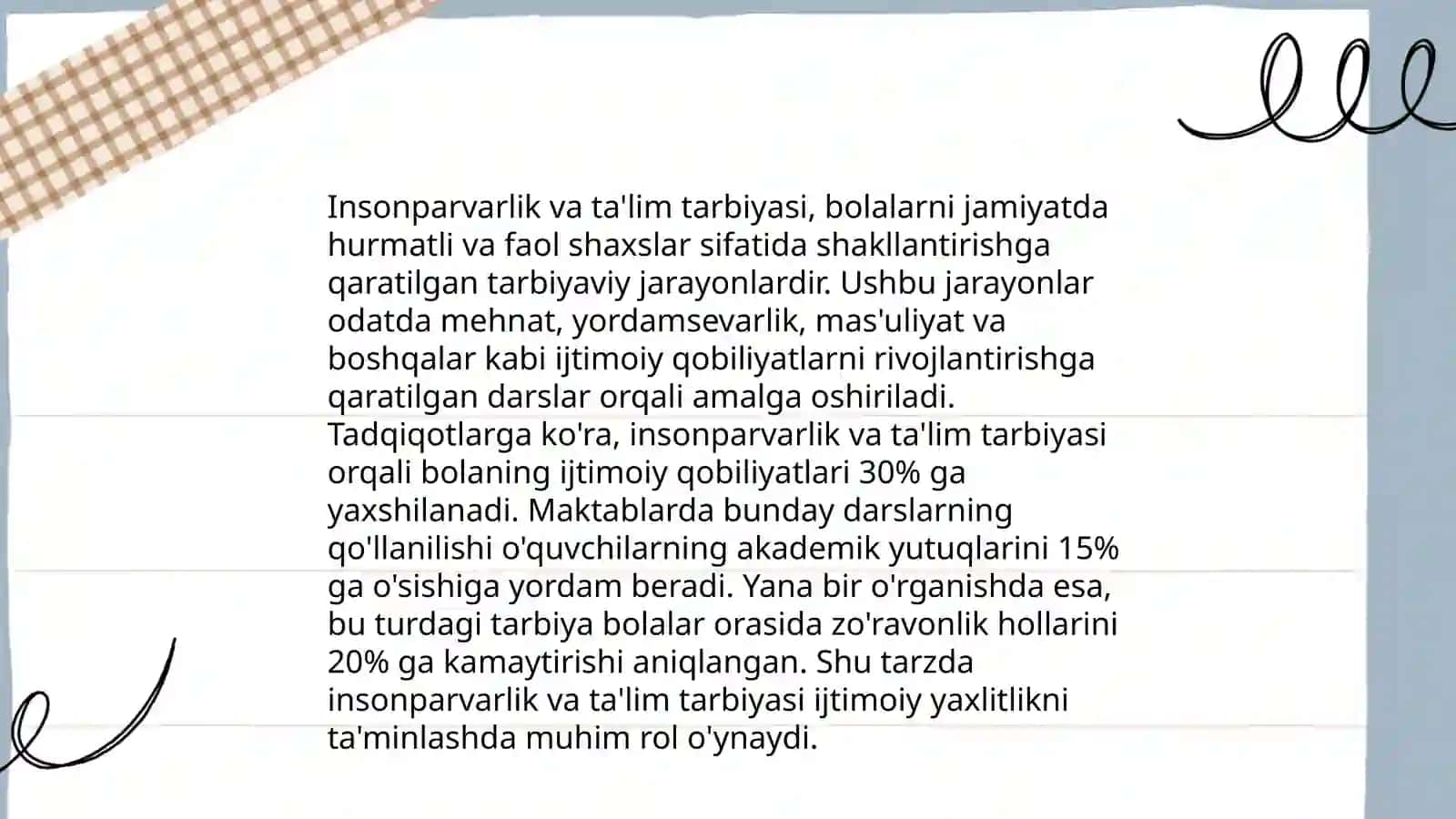 O'qituvchilik kasbining insonparvarlik yo'nalishi 4