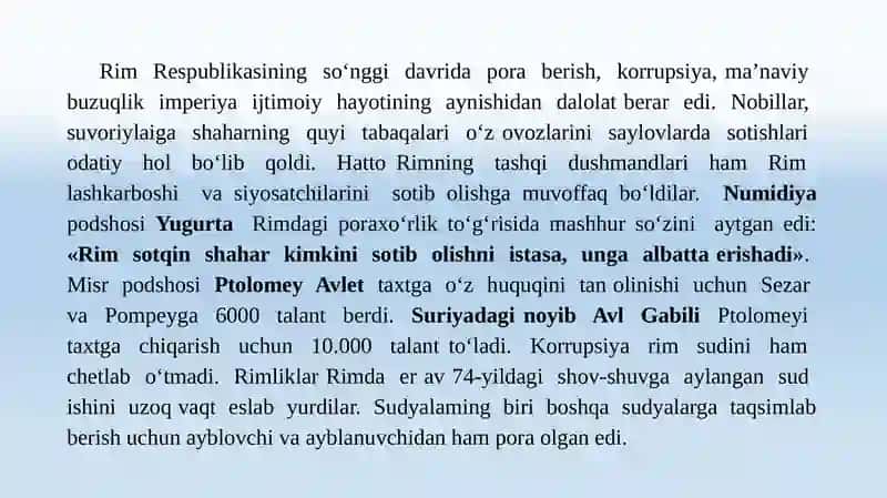 Rim Respublikasi inqirozi 4