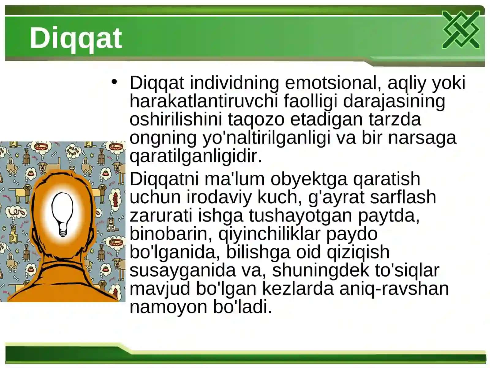Diqqatning ahamiyati 4