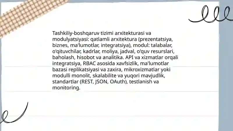 O'quv muassasasi tashkiliy-boshqaruv tizimini avtomatlashtirish 4