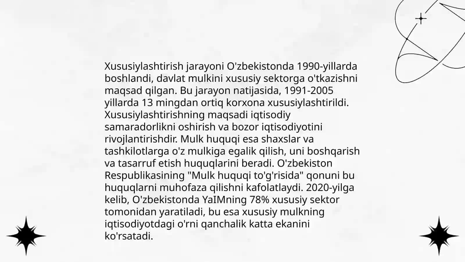 Bozor va iqtisodiyotiga o‘tish 4