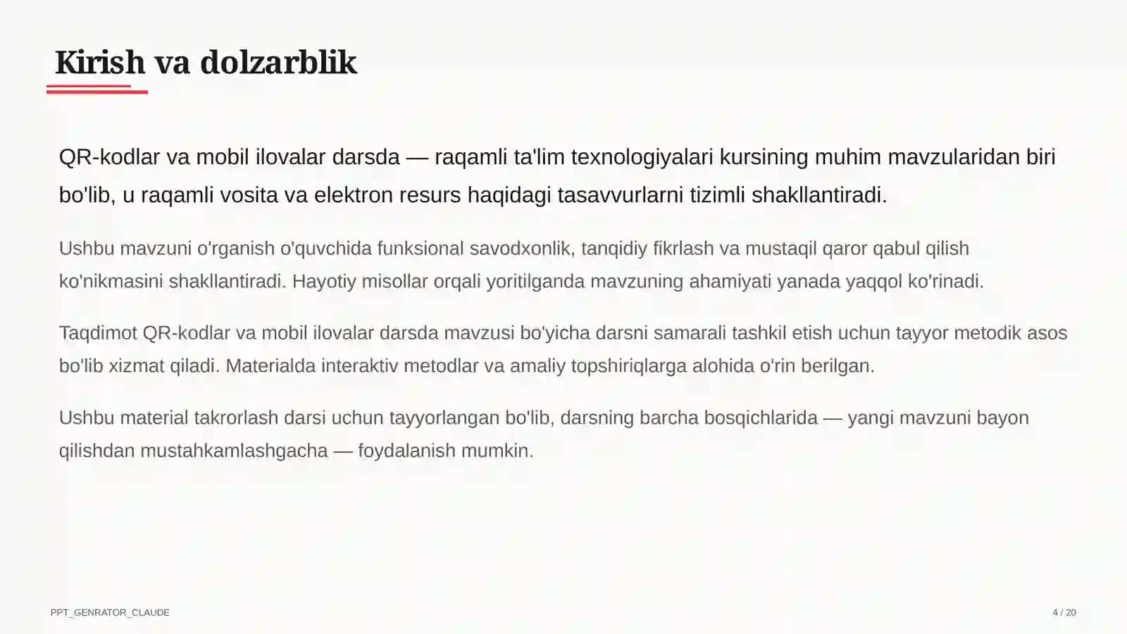 QR-kodlar va mobil ilovalar darsda 4