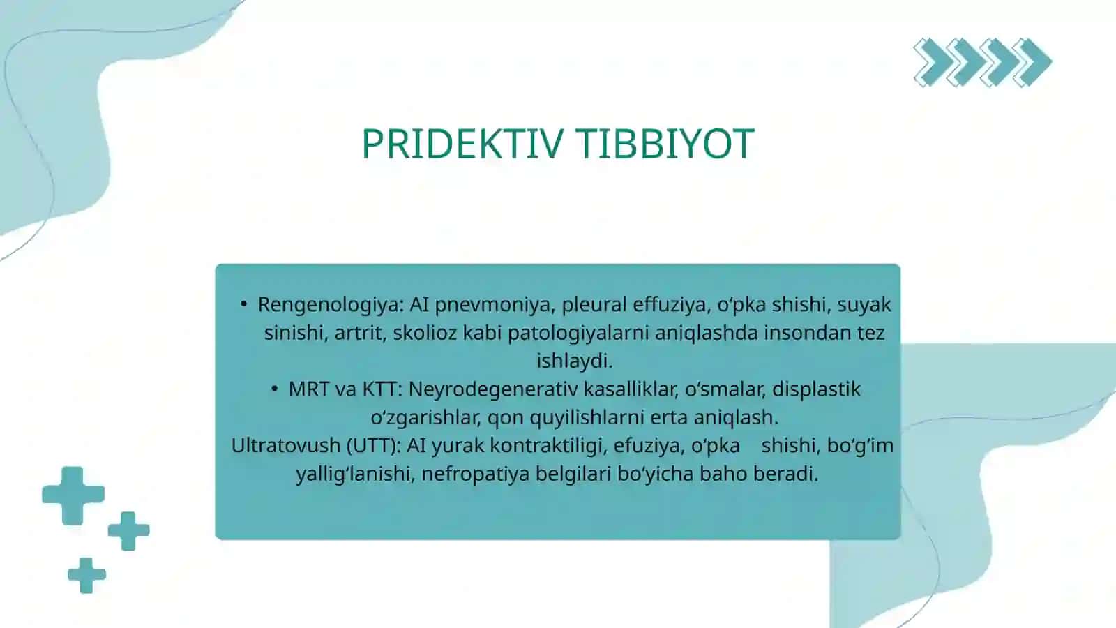 SUNIY INTELLEKTNING TIBBIYOTDEGI REVOLUTSIYASI VA AHAMIYATI 4