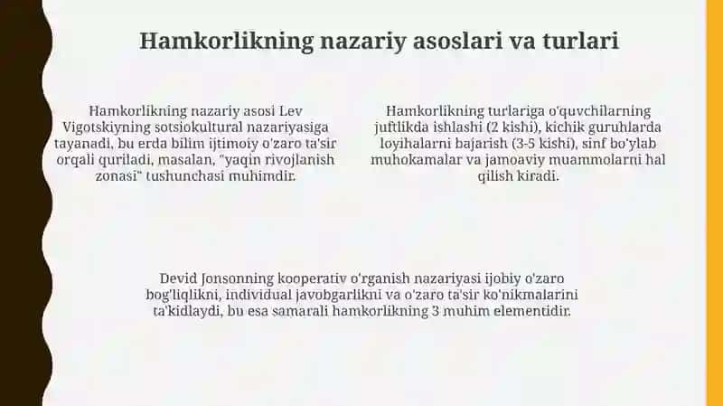 Hamkorlik pedagogikasining konseptual gʻoyalari 4