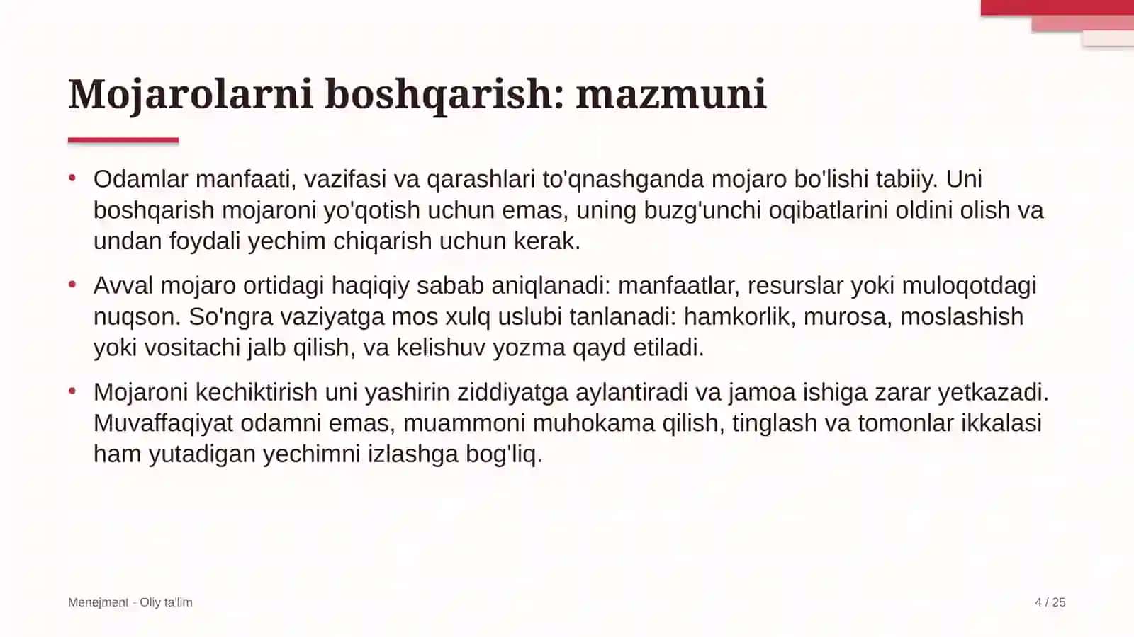 Bolalar tovarlari do'konlarida mojarolarni boshqarish 4