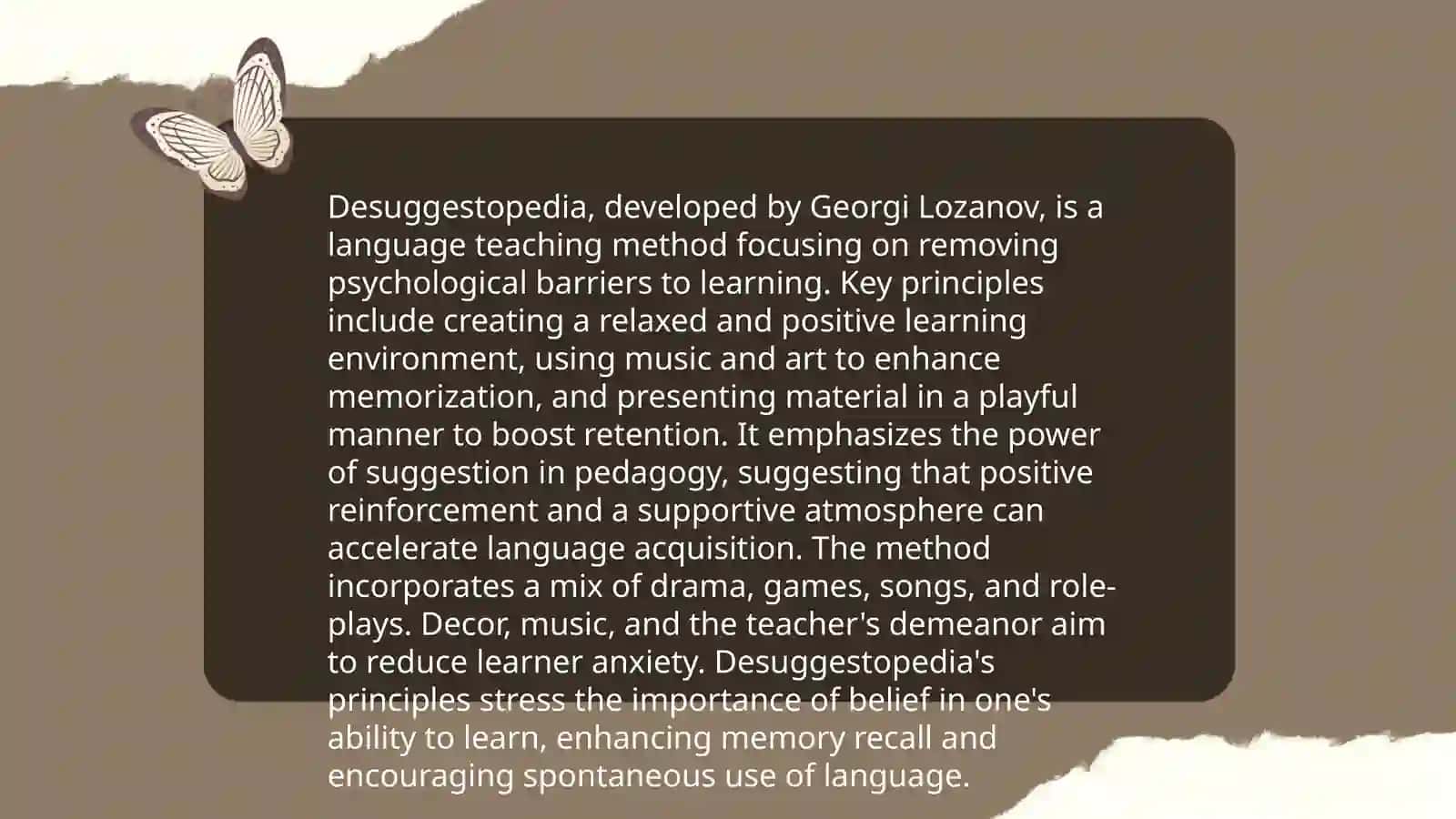 Desuggestopedia 4
