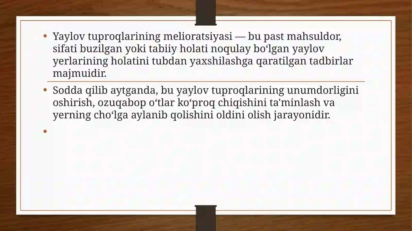 Yaylovtuproqlariningmelioratsiyasi 4