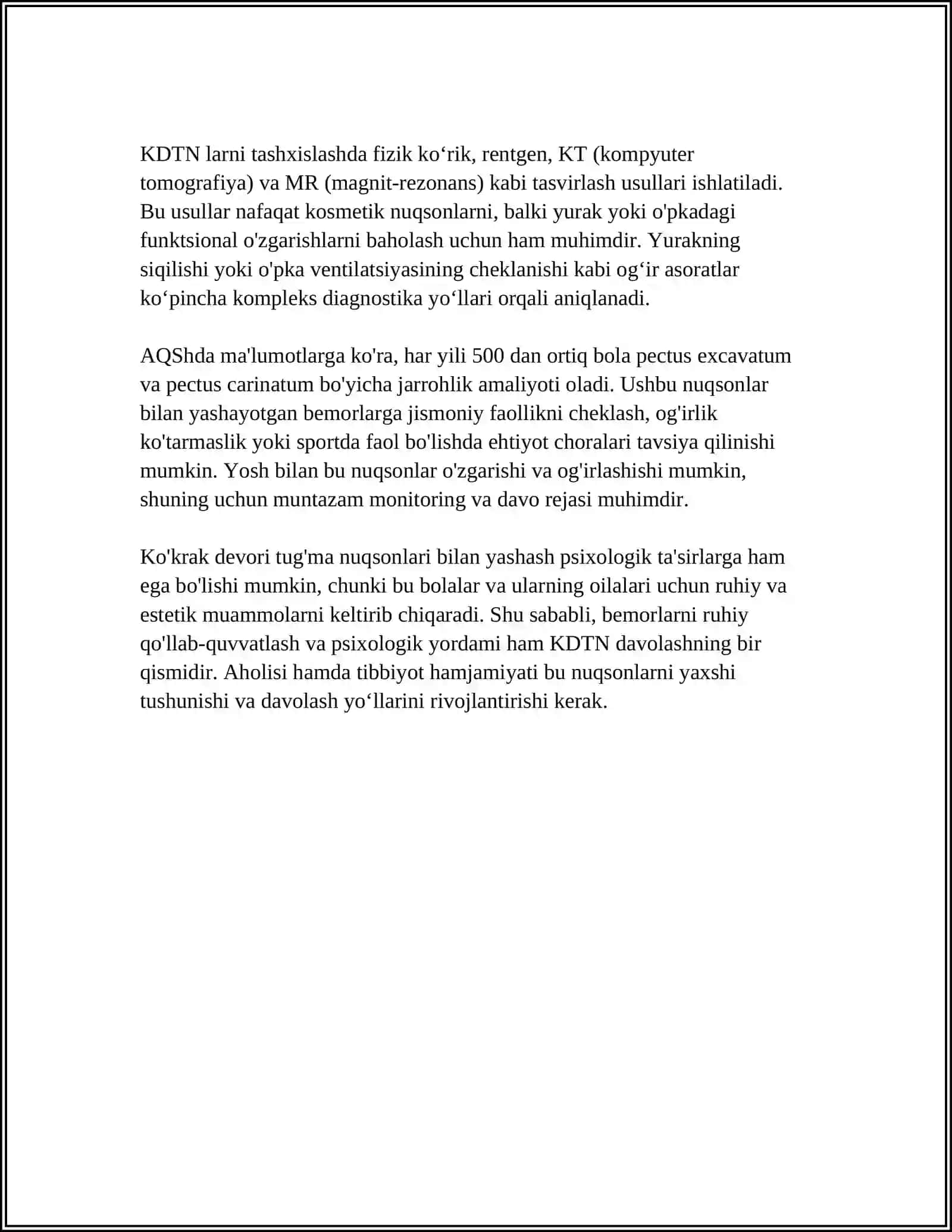 KO'KRAK DEVORI TUG'MA VA ORTTIRILGAN NUQSONLARIDA OPERIYATSIYALAR 4