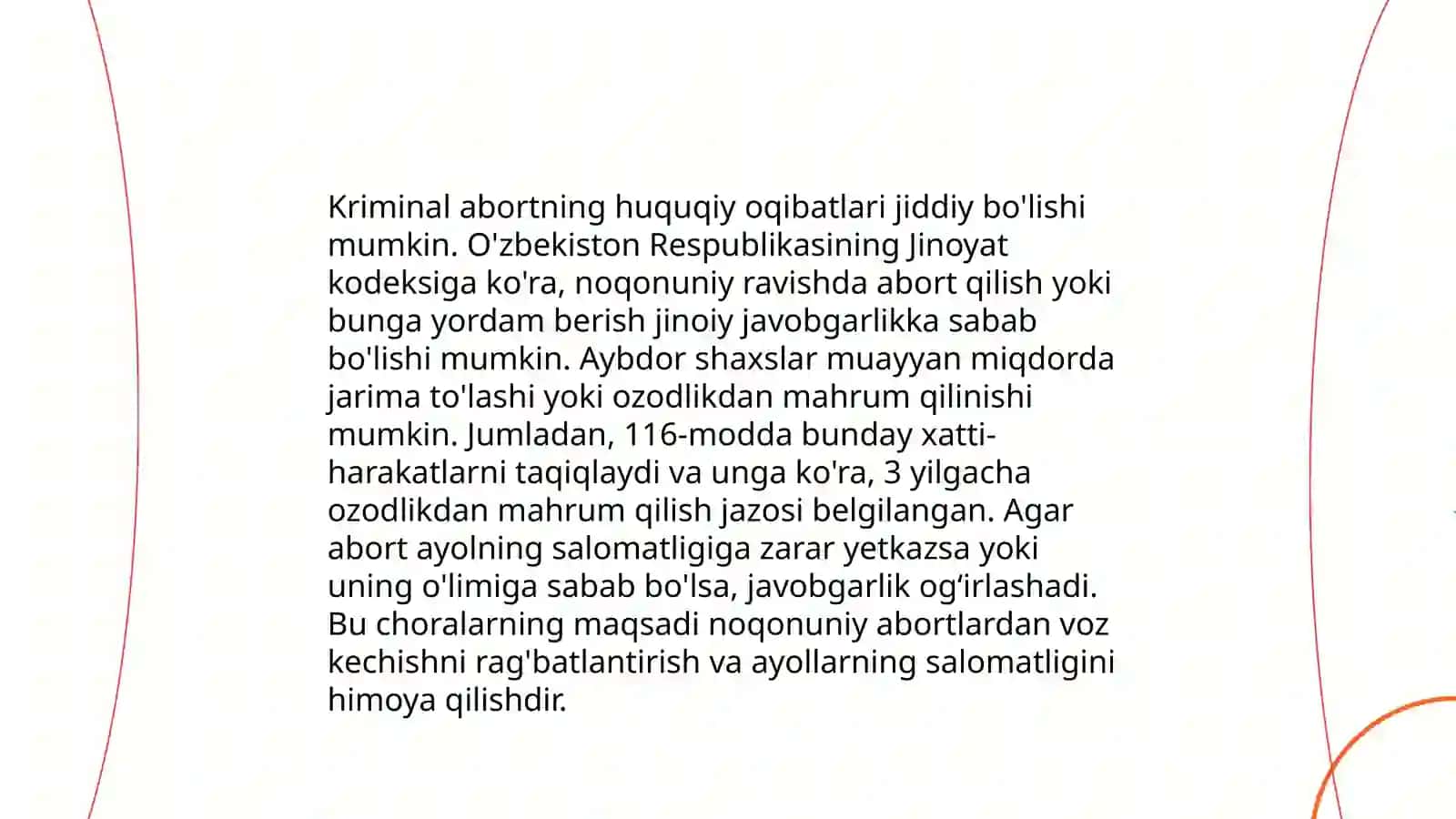 Kriminal abort tushunchasi 4