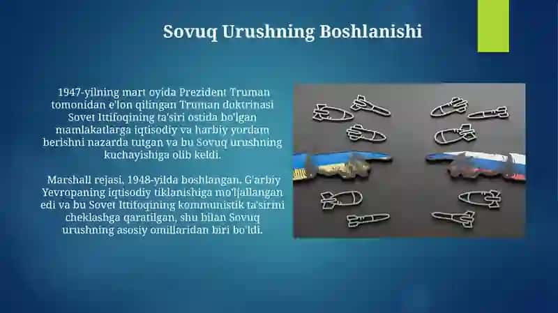 Sovuq urushning kelib chiqishi va asosiy voqealari 4
