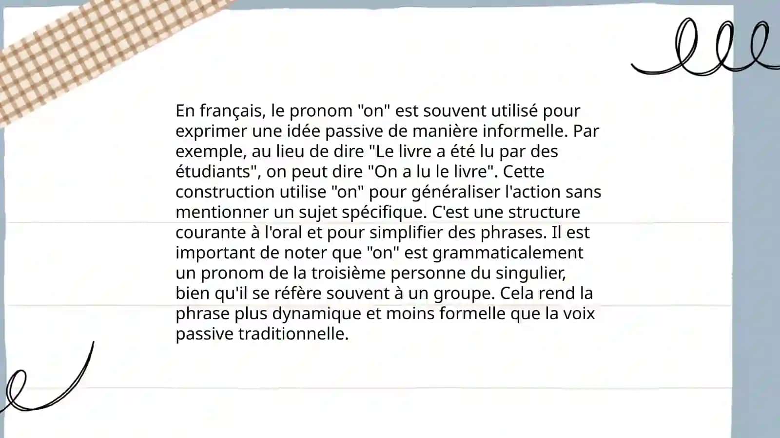 La forme passive 4