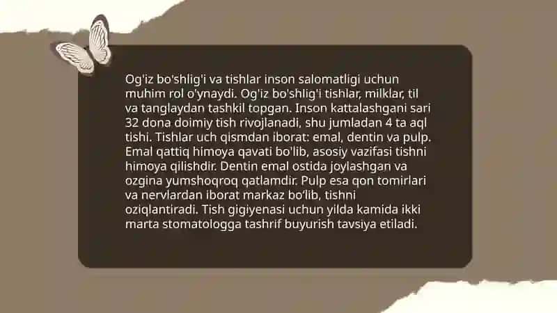 Ovqat hazm qilish sistemasi va ularning shakllanishi 4
