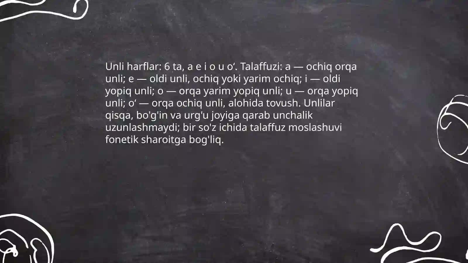 Lotin tili alifbosi va talaffuz qoidalari 4