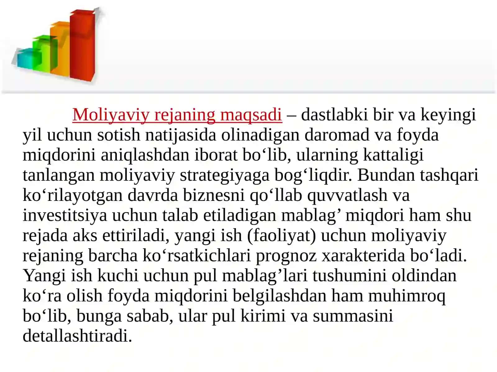 Moliyaviy reja 4